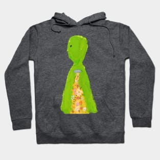 Alien: UFO and Flowers Hoodie